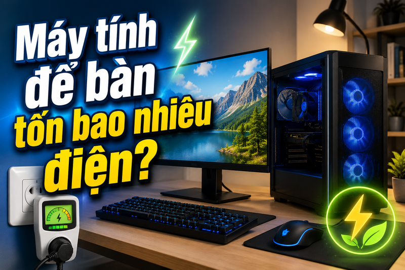 Máy tính để bàn tốn bao nhiêu điện 1