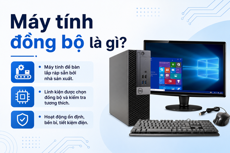 Máy tính đồng bộ là gì?
