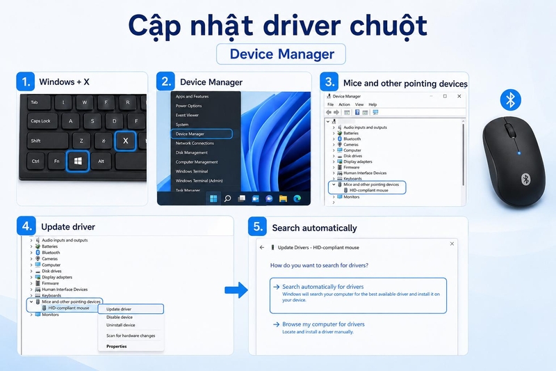 máy tính không nhận chuột hình 11114