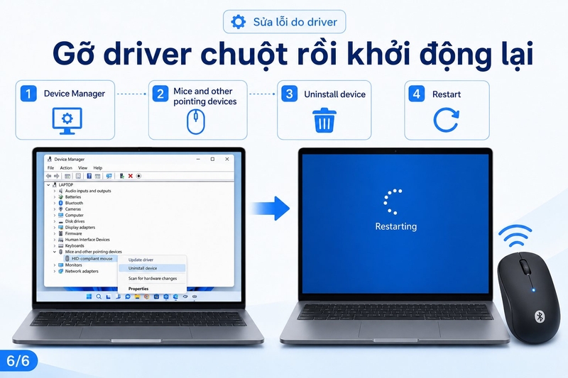 máy tính không nhận chuột hình 11115