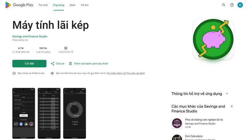 máy tính lãi kép - Hình 4