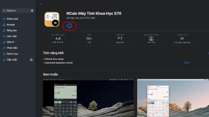 máy tính online Casio FX-580VN hình 8