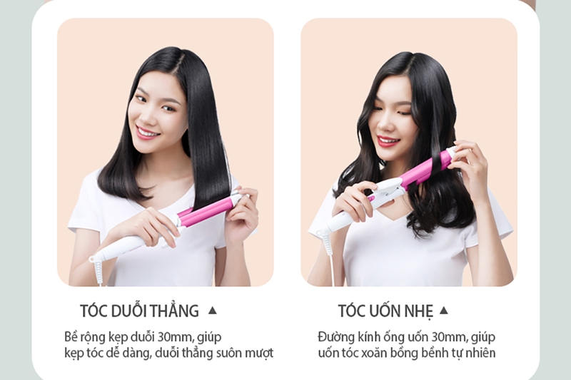 Máy uốn duỗi tóc Flyco FH6855VN (Hình 6)