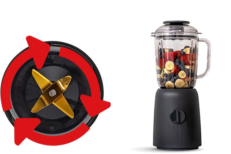 Top máy xay sinh tố 4 lưỡi dao (hình 1)