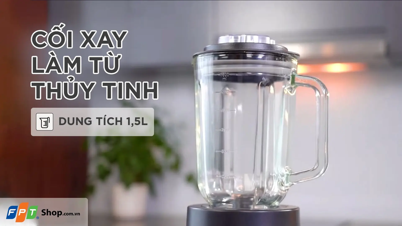 TOP m&aacute;y xay sinh tố cối thủy tinh đẹp nhất 2026 10