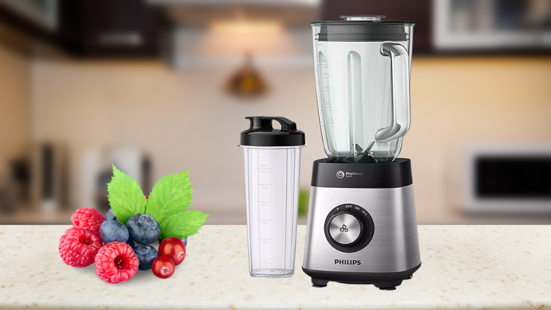 Máy xay sinh tố Philips inox 3