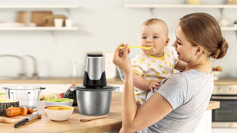 M&aacute;y xay thịt mini gi&uacute;p tiết kiệm thời gian v&agrave;o bếp
