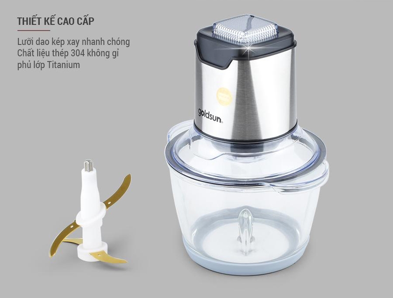 máy xay thịt thủy tinh 8