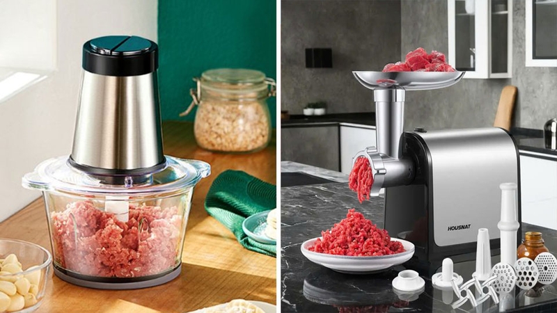 Máy xay thịt đã trở thành thiết bị quen thuộc của nhiều gia đình
