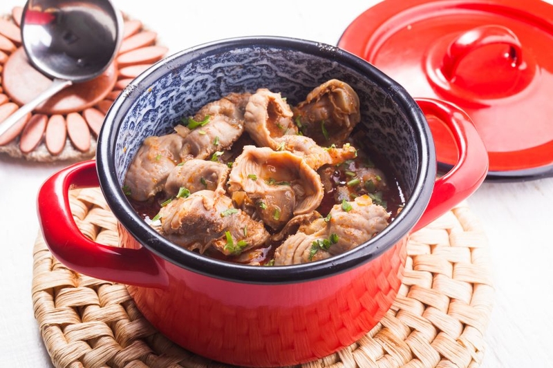 mề gà kho tiêu thơm ngon