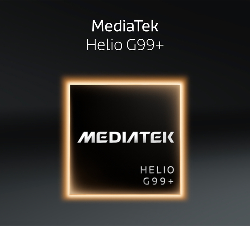 MediaTek Helio G99+ bổ sung hỗ trợ LPDDR5X, trong khi CPU và GPU không thay đổi so với Helio G99.