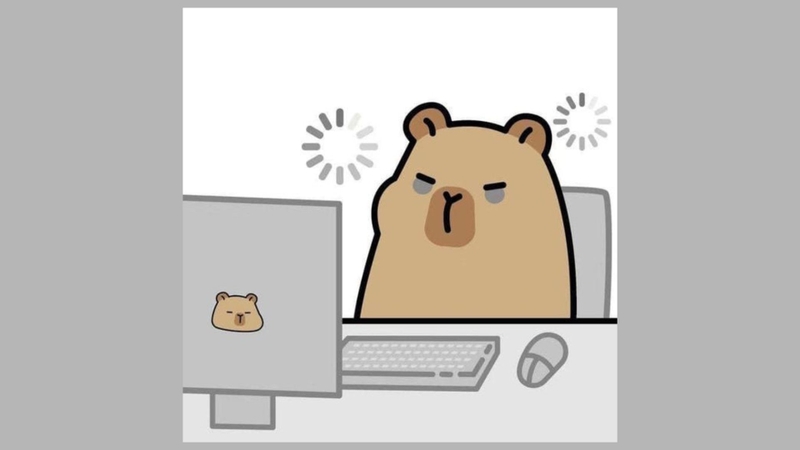 Capybara kiểu hoạt hình 4