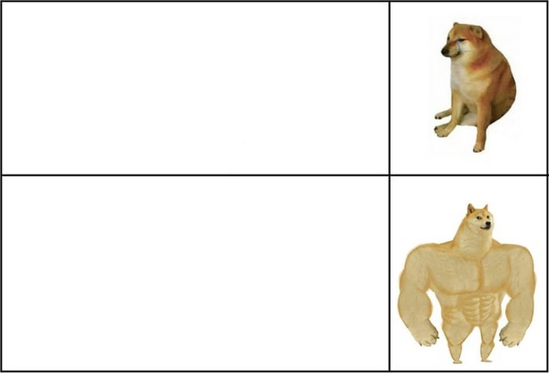 Nhiều mẫu meme gốc thịnh hành