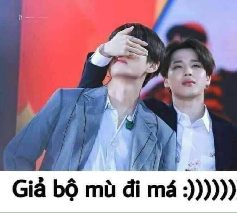 Meme giả vờ mù đem lại tiếng cười sảng khoái