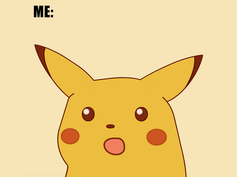 Meme ngạc nhiên siêu đáng yêu