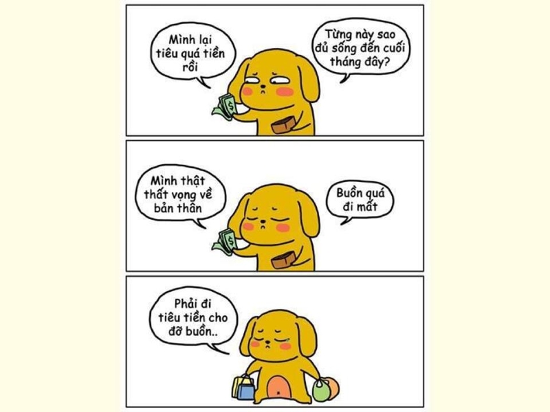 Meme dạng truyện tranh kết hợp giữa nhiều khung hình