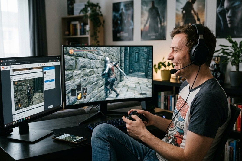 Cộng đồng game biến hành vi nhân vật máy thành trò đùa
