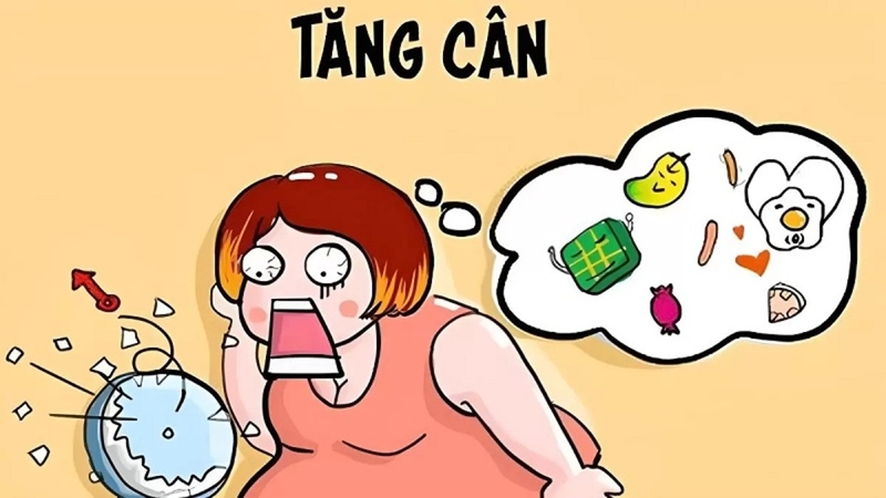 Meme tăng cân ngày Tết nỗi ám ảnh của chị em