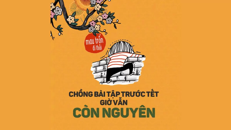 Thể hiện sự đồng cảm qua meme Tết thi cử