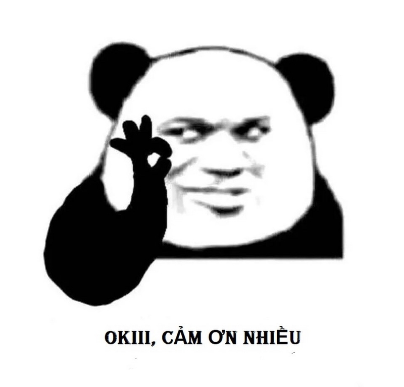 Theo dõi các mẫu meme thank you hài hước