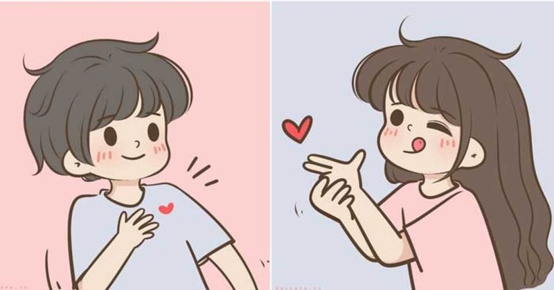 Chia sẻ cảm xúc qua meme đôi