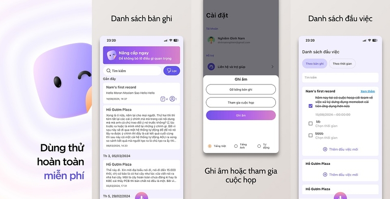 Giới thiệu sơ lược về ứng dụng Memobot