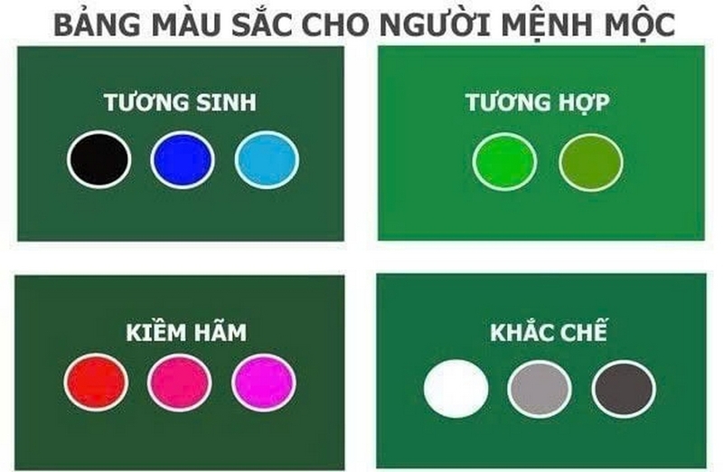 Mệnh Mộc nhuộm tóc màu gì ảnh 3