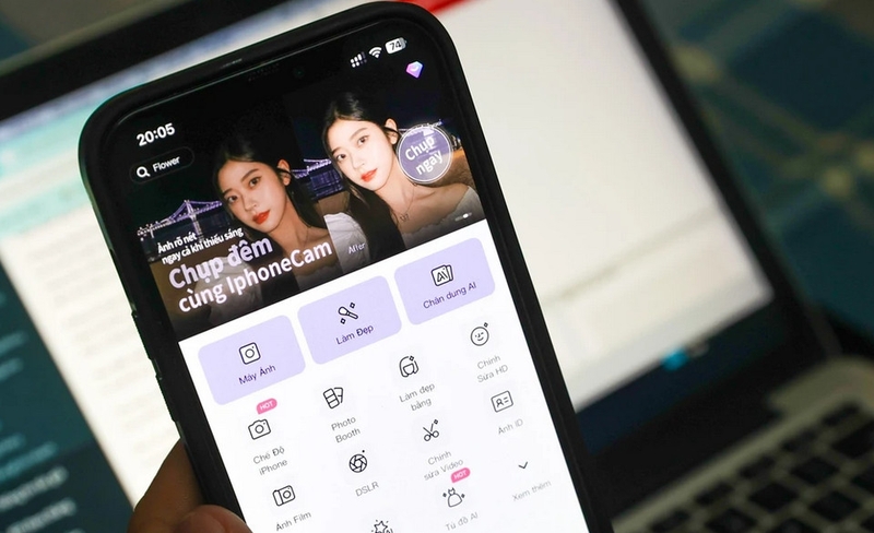 Sử dụng ứng dụng chỉnh sửa ảnh