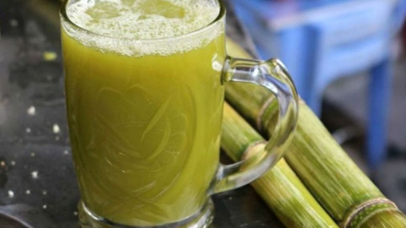 mẹo giữ nước mía xanh 1