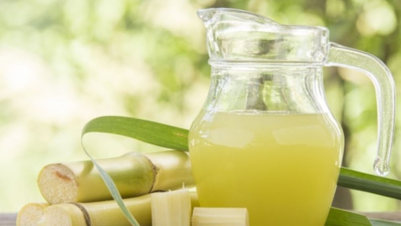 mẹo giữ nước mía xanh 5