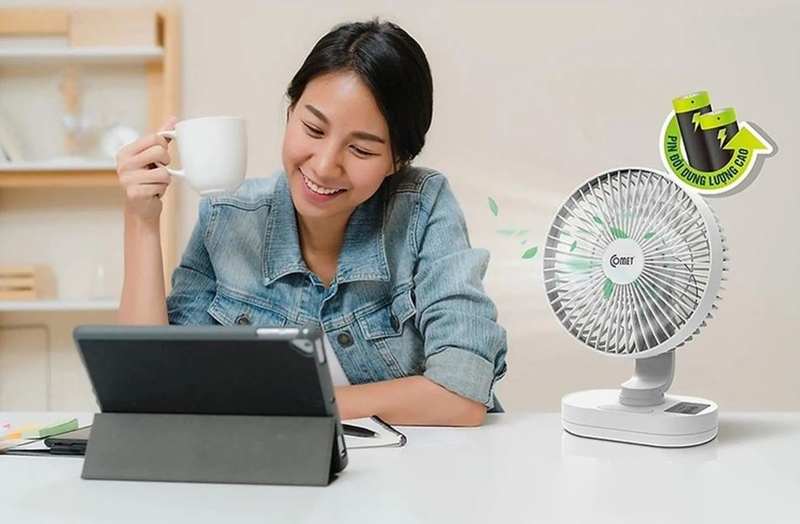 mẹo làm mát bàn làm việc mùa hè 3