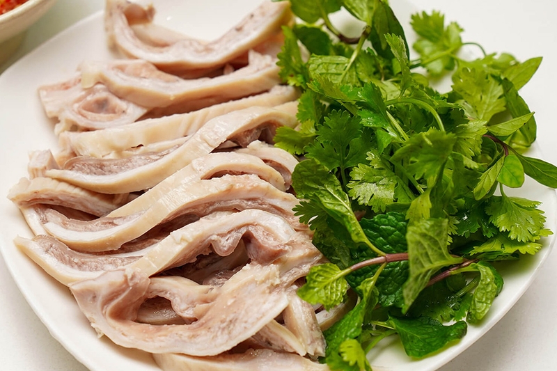 Mẹo luộc dạ dày trắng giòn - 06