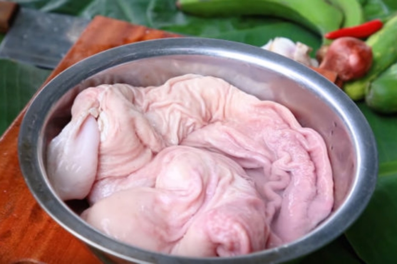 Mẹo luộc dạ dày trắng giòn - 05
