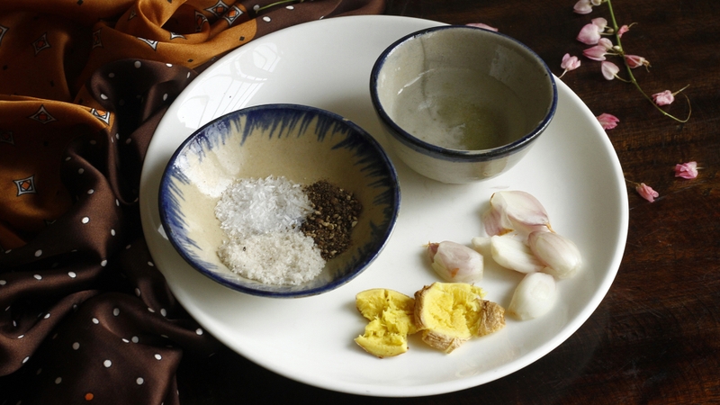 Sử dụng nguyên liệu phụ trợ luộc thịt