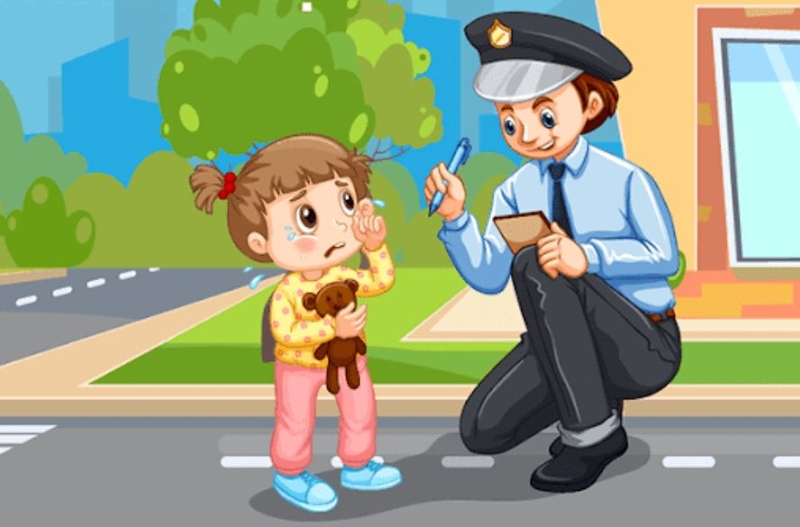 Mẹo nhớ số điện thoại bố mẹ cho trẻ 6