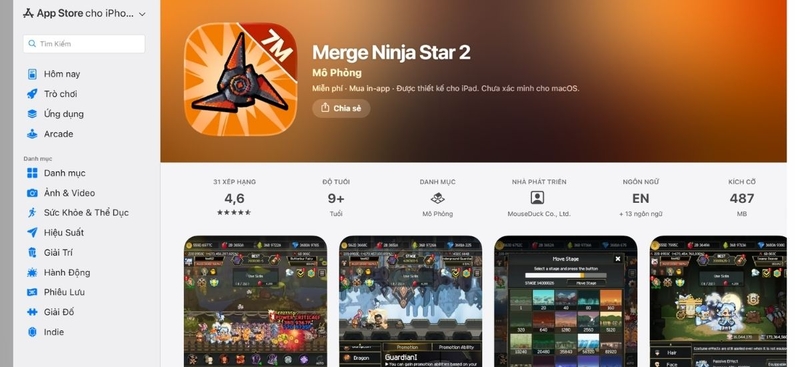 Merge Ninja Star 2 3