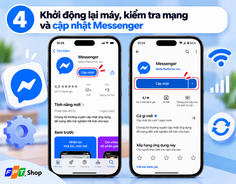 Messenger không hiện thông báo 4
