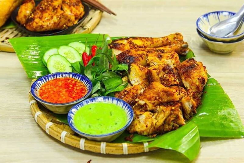 Mẹt gà nướng - 01