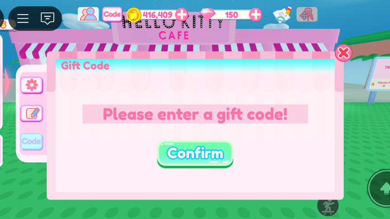 Cách nhập code game My Hello Kitty Cafe 2