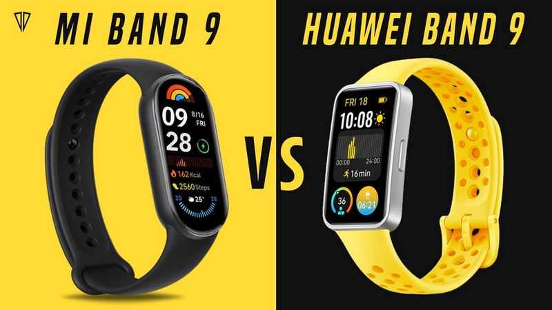 So sánh Mi Band 9 vs Huawei Band 9 - ảnh 1