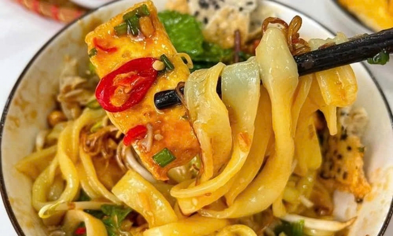 mì Quảng trộn chay ảnh 5