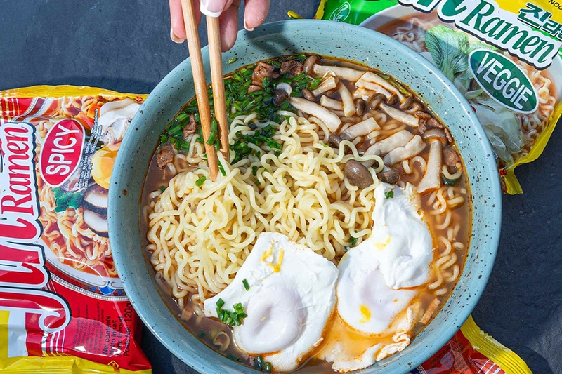 Mì tôm bao nhiêu calo 8
