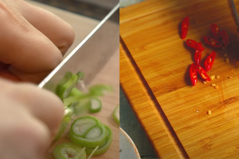 Bước 1: Sơ chế nguyên liệu