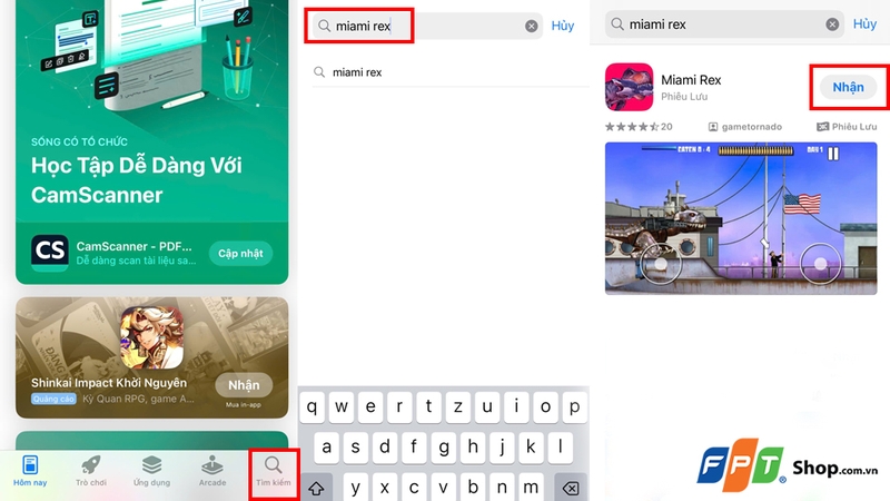 Các bước tải xuống game trên iOS