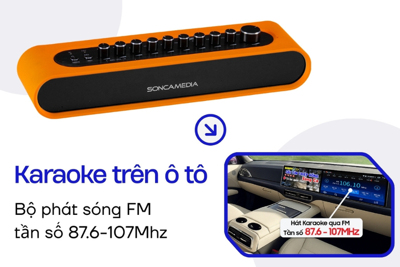 Micro không dây Soncamedia Mi36 4