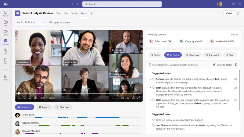 tinh nang chinh cua microsoft teams