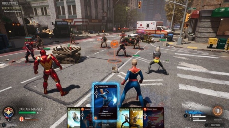 Gameplay Midnight Suns