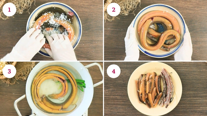 Cách làm miến lươn nước - 08