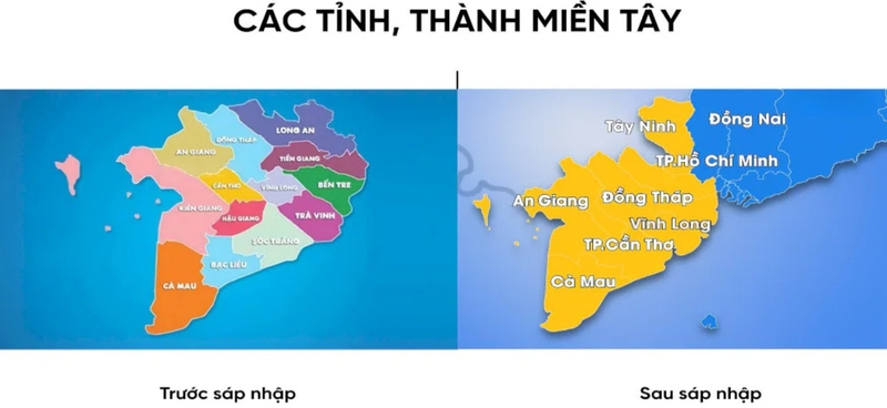Miền Tây có bao nhiêu tỉnh 18
