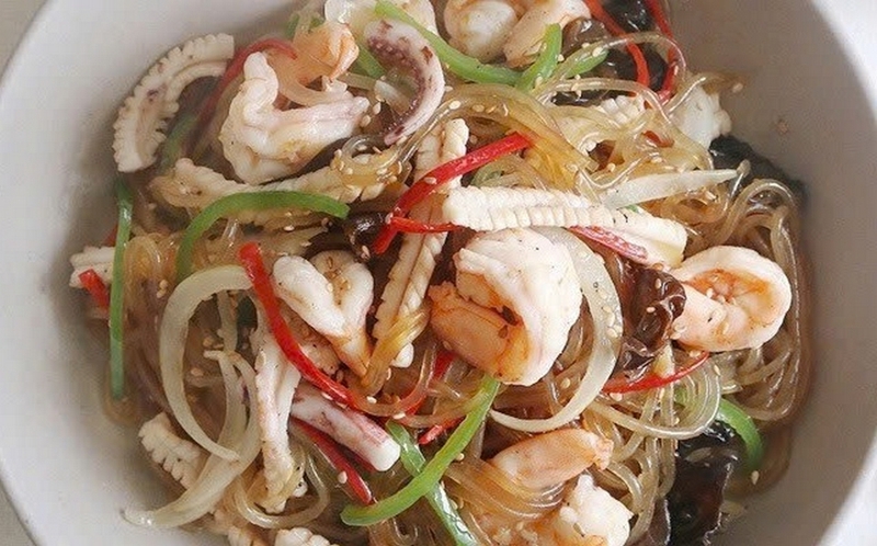 miến trộn mực ảnh 2